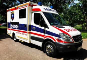 Ambulans Mercedes-Benz Sprinter 516 WAS firmy Sobomed